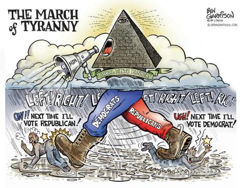 Marching tyrants